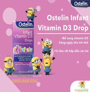 vitamin d3 drop cho bé