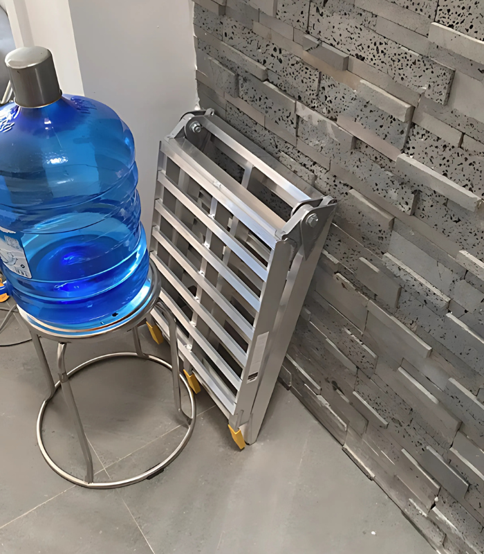 Thang Dắt Xe Máy Hợp Kim Nhôm Gập Gọn 105 x 42 cm