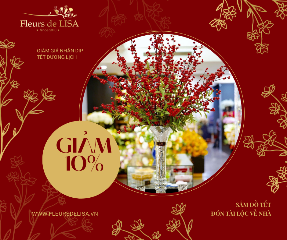 Fleurs de LISA - Hoa lụa phong cách Pháp