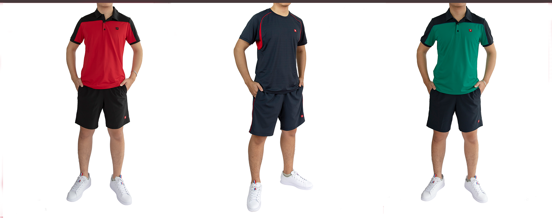Bộ thể thao cổ tròn