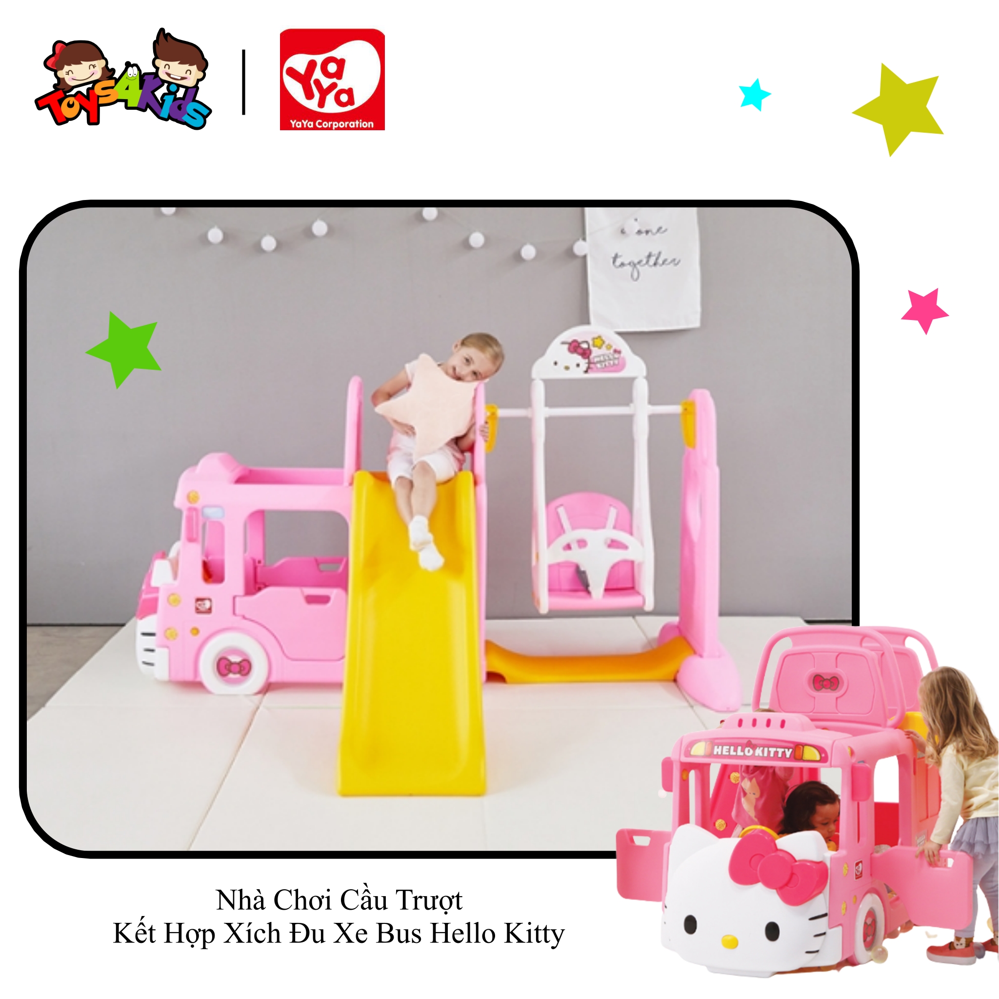 Cầu Trượt/Xích Đu/Nhà Banh