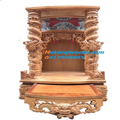 mekongwoods-bàn thờ ông địa đẹp