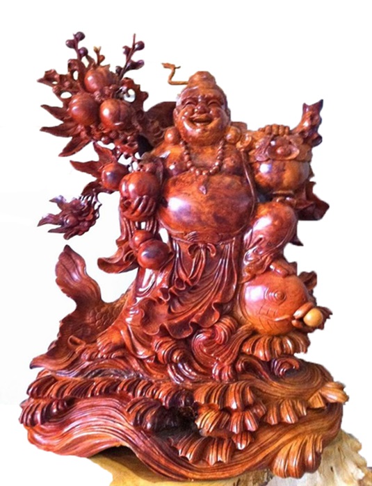 Di Lặc Cưỡi Cá Chép