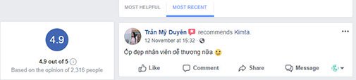 REVIEW CỦA KHÁCH HÀNG 1