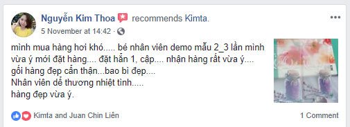 REVIEW CỦA KHÁCH HÀNG 3