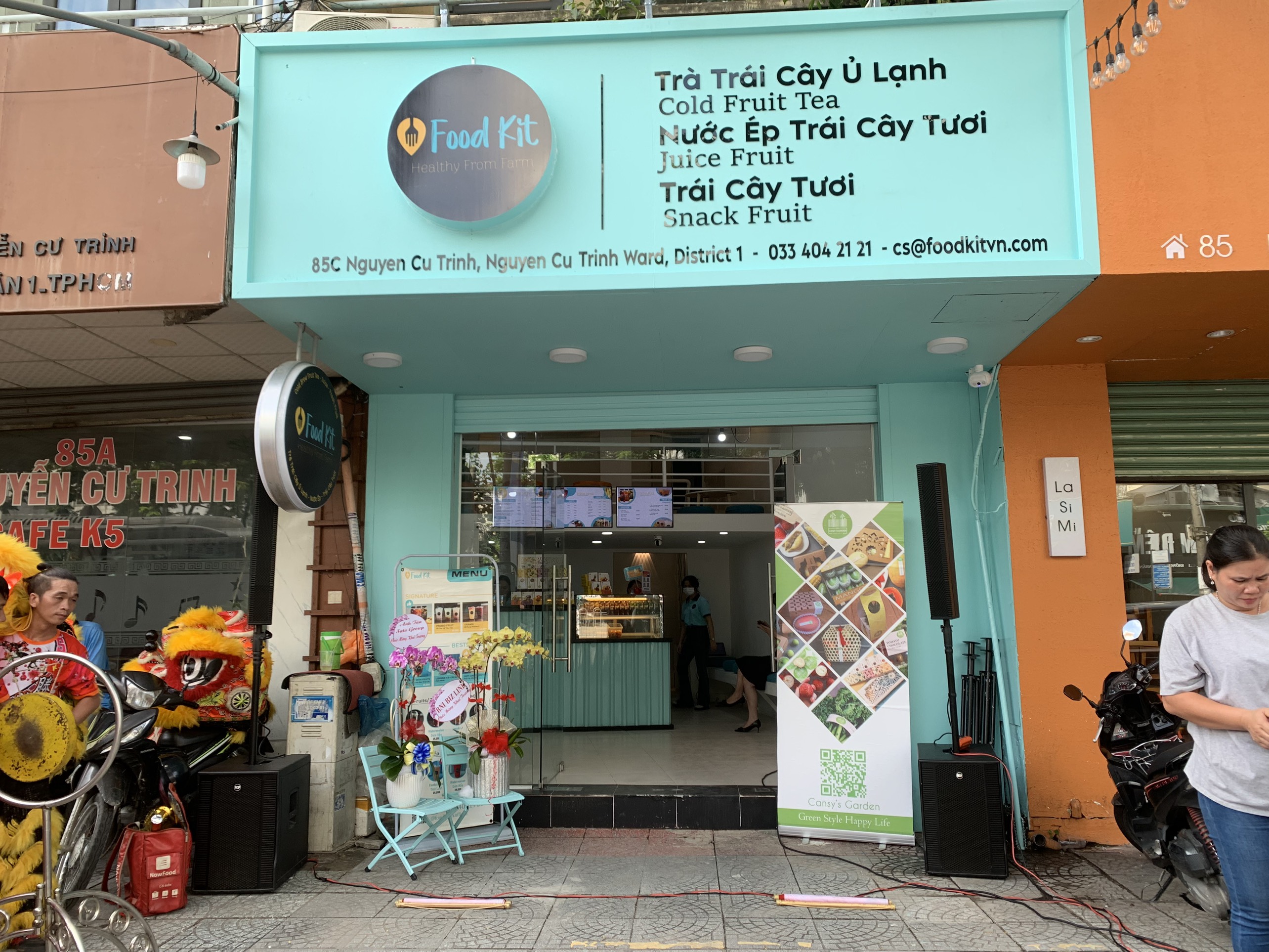 FOODKIT store - 85C Nguyen Cu Trinh, District 1, HCM