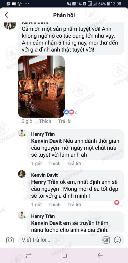 Đánh giá của khách hàng A