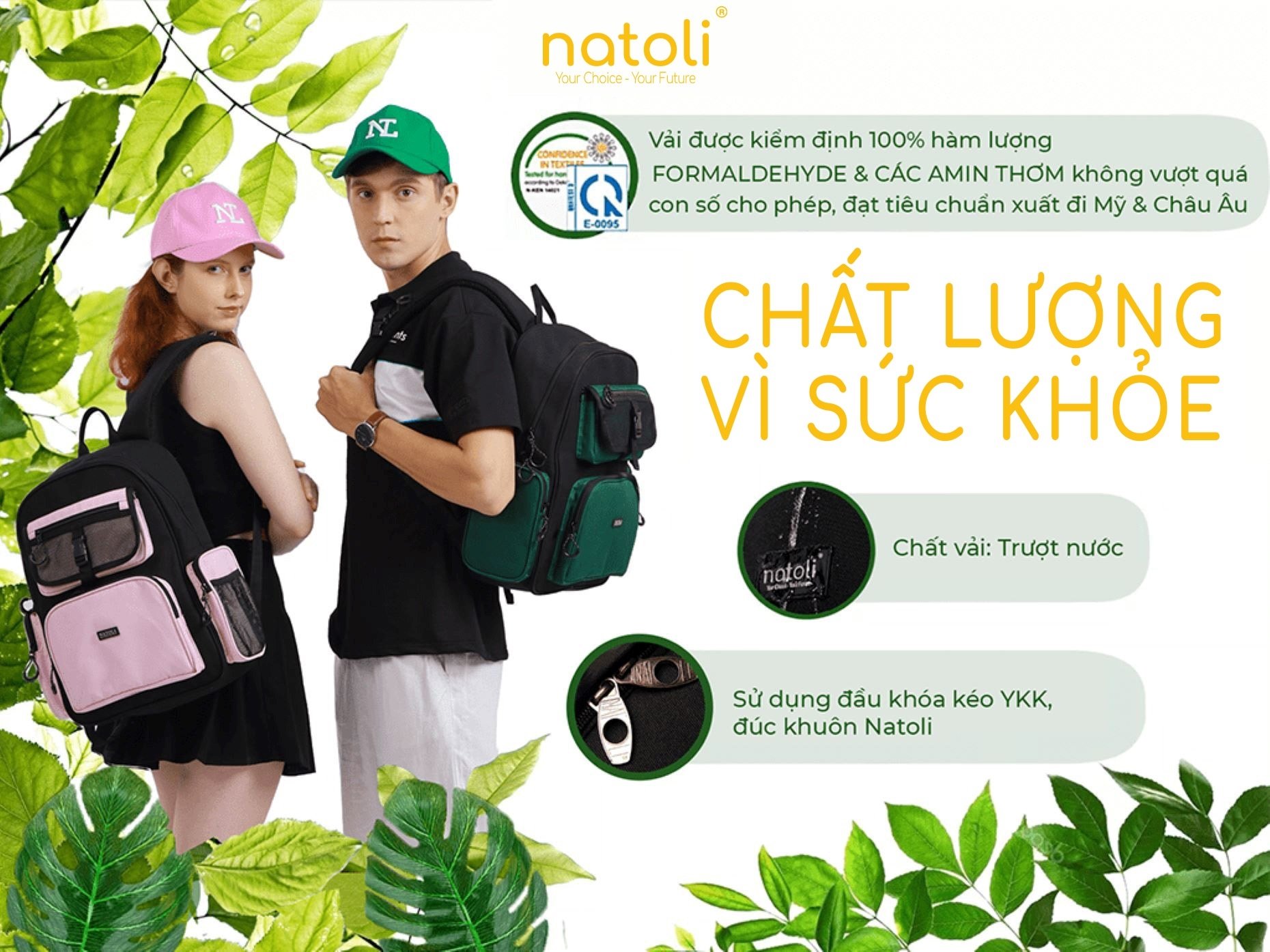 Chất lượng vì sức khỏe Natoli Brand