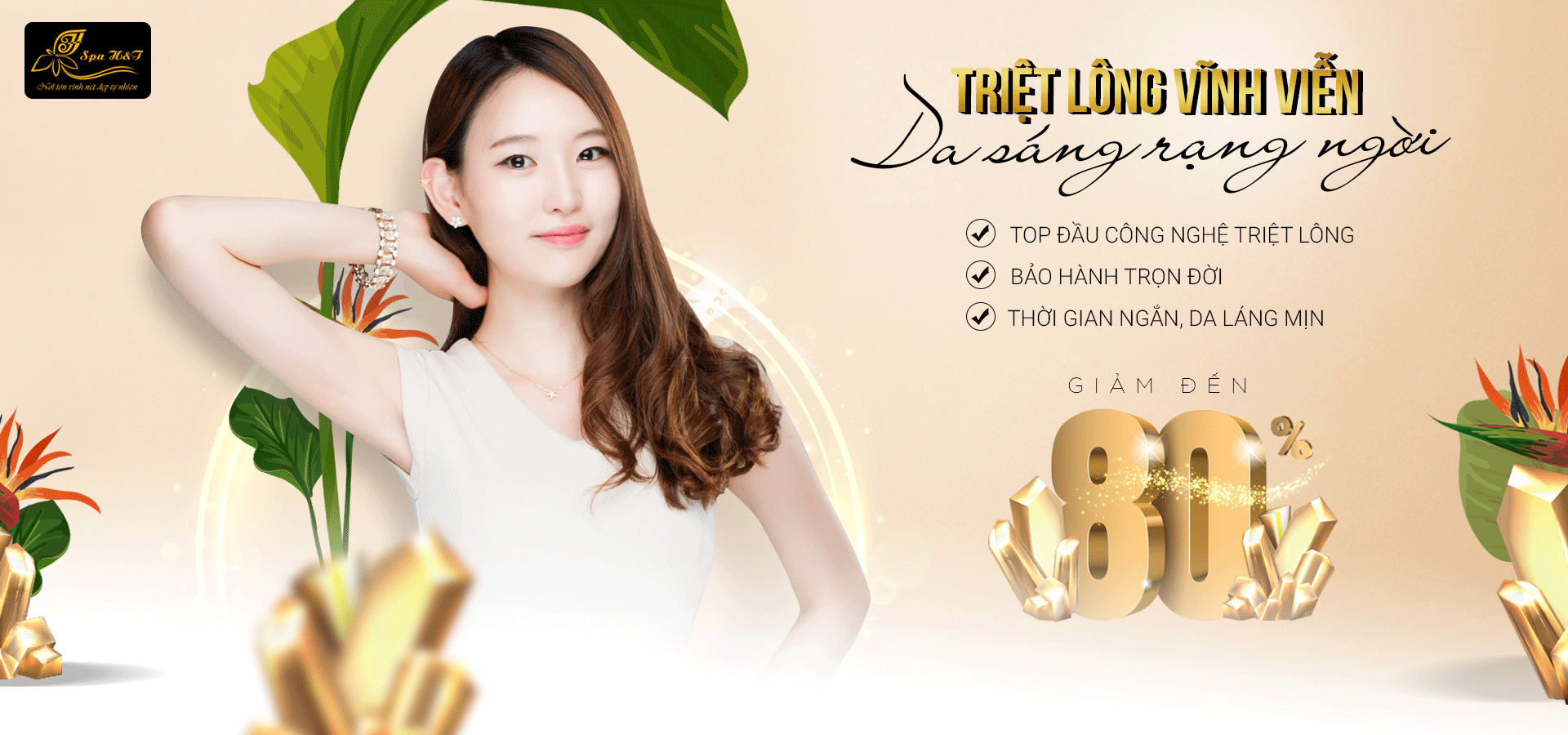 Triệt lông Diode Laser Giảm 60%