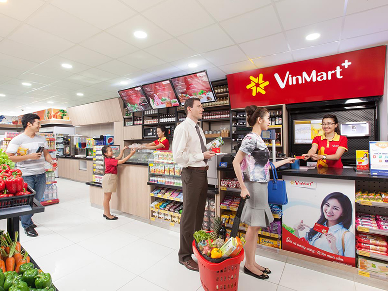 Điểm dịch vụ tại cửa hàng Vinmart+