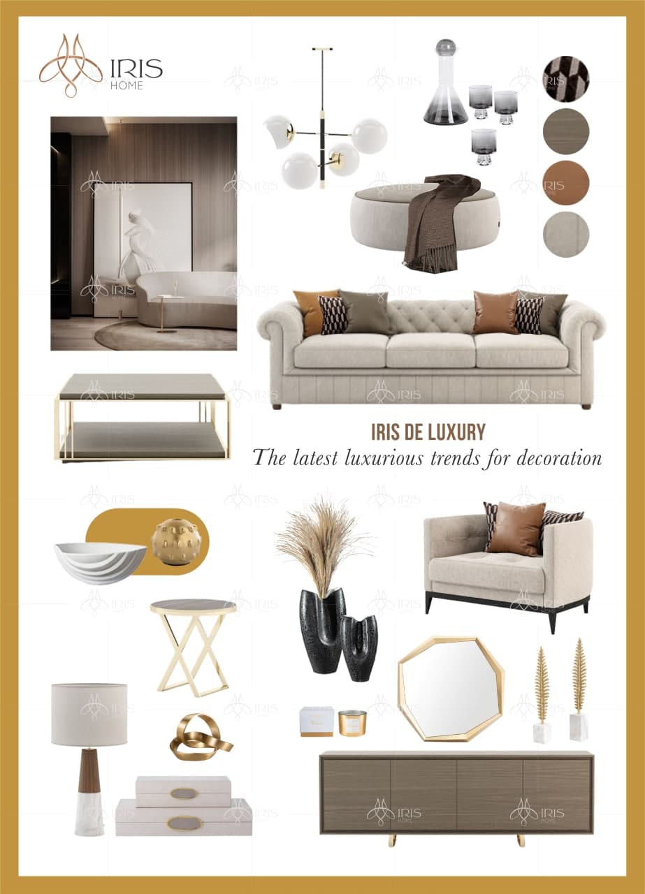 Iris de luxury