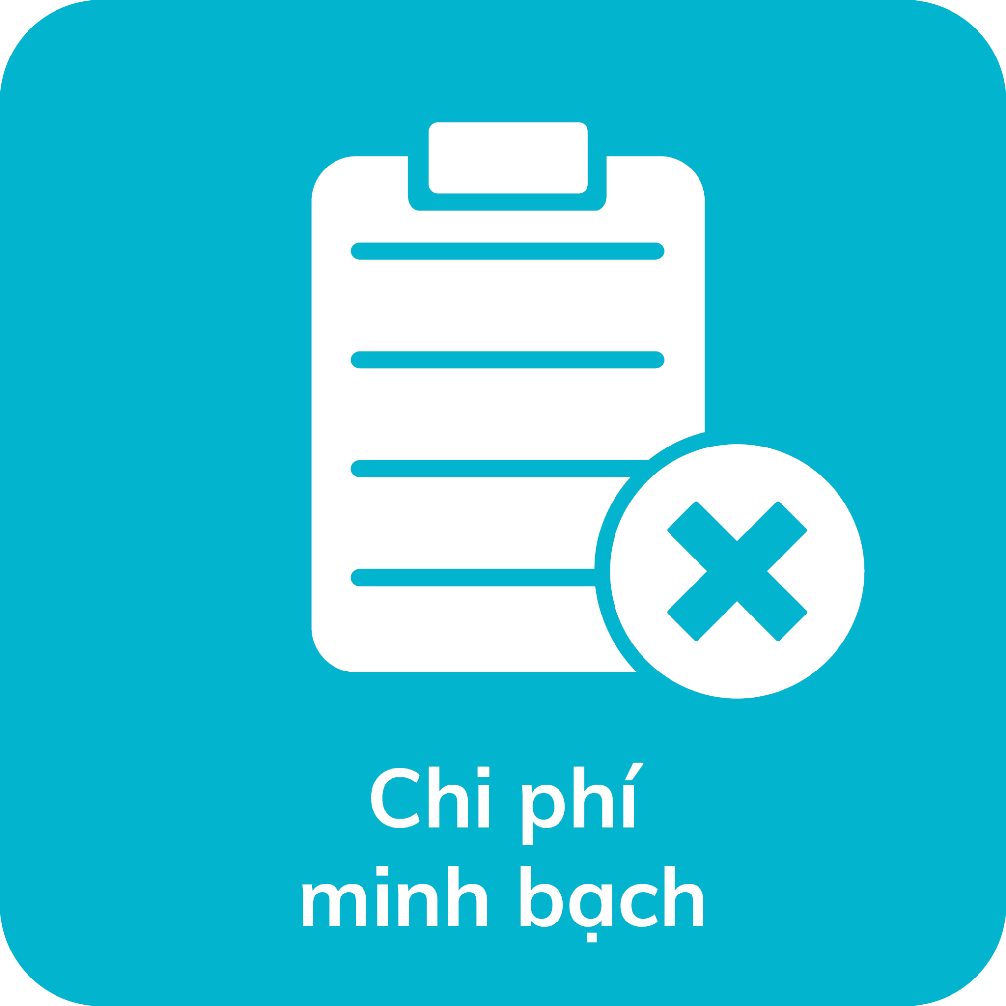 Bạn không cần trả thêm bất kỳ khoản phí nào cho bác sĩ. Đồng thời, mọi sản phẩm đều được bán theo đúng giá niêm yết.