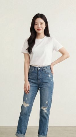 Áo T-Shirt nữ May 10 mã 140226069LV Trắng Áo T-Shirt nữ May 10 mã 140226069LV Trắng