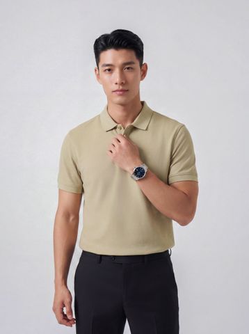 Áo phông nam cộc tay May 10 mã 140126006LV Be Áo phông nam cộc tay May 10 mã 140126006LV Be