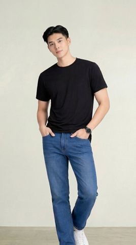 Áo T-SHIRT nam cộc tay May 10 mã 140126070LV Đen Áo T-SHIRT nam cộc tay May 10 mã 140126070LV Đen