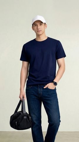 Áo T-SHIRT nam cộc tay May 10 mã 140126070LV Tím than Áo T-SHIRT nam cộc tay May 10 mã 140126070LV Tím than