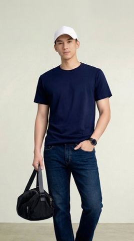 Áo T-SHIRT nam cộc tay May 10 mã 140126070LV Tím than Áo T-SHIRT nam cộc tay May 10 mã 140126070LV Tím than