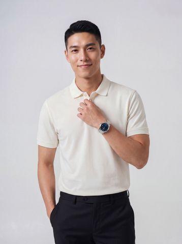 Áo phông nam cộc tay May 10 mã 140126006LV Trắng Áo phông nam cộc tay May 10 mã 140126006LV Trắng