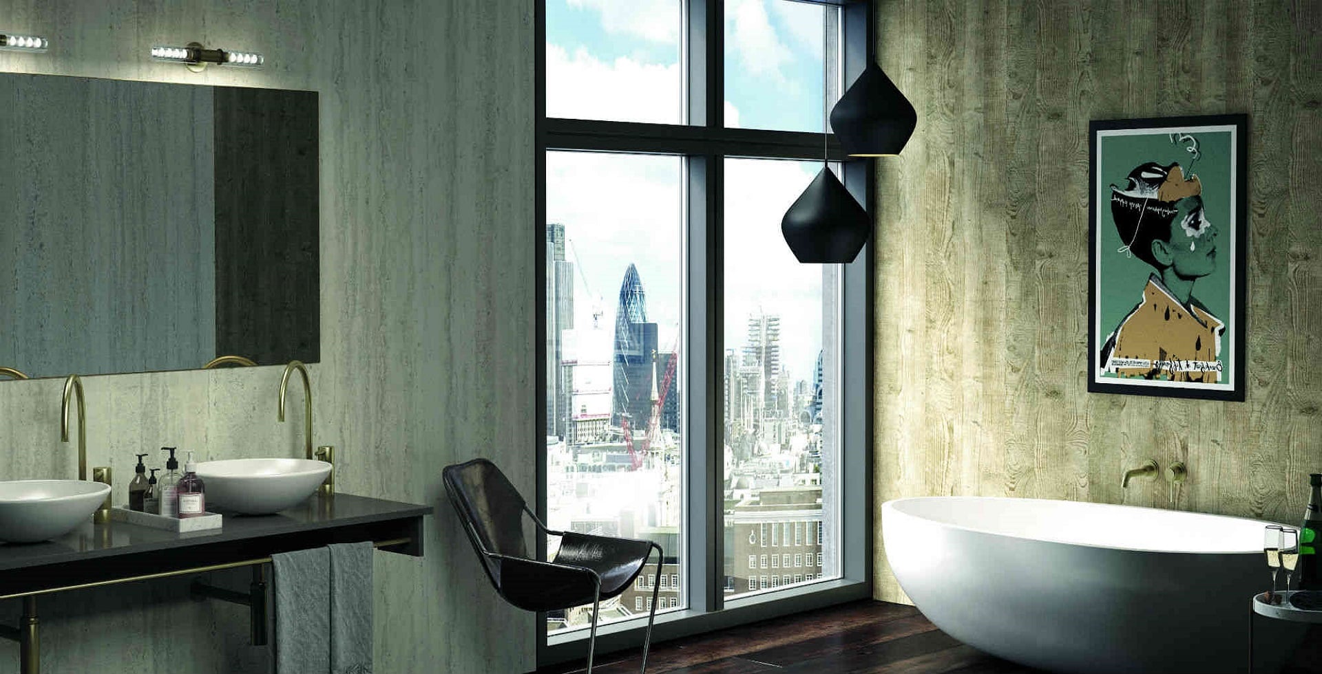 Không gian sống sang trọng