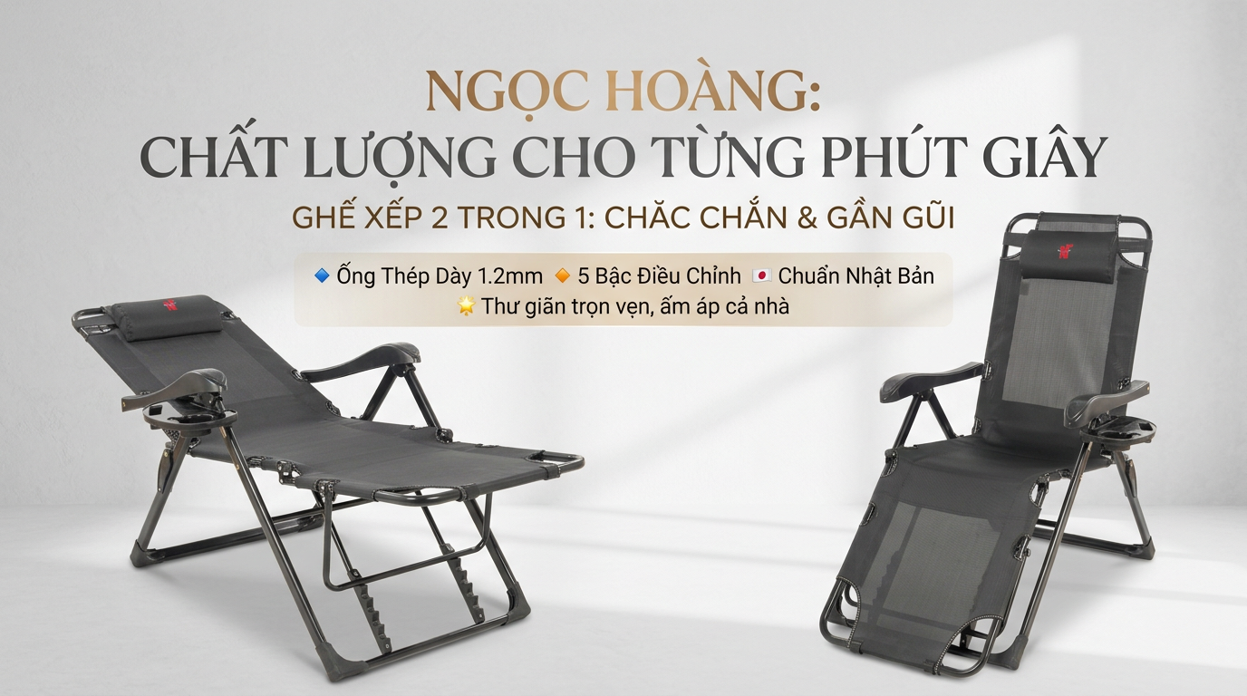 Ghế - Giường xếp