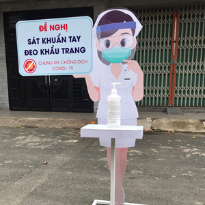 Thiết kế - sản xuất die-cut, standee