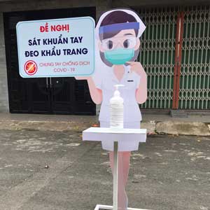 Thiết kế - sản xuất die-cut, standee