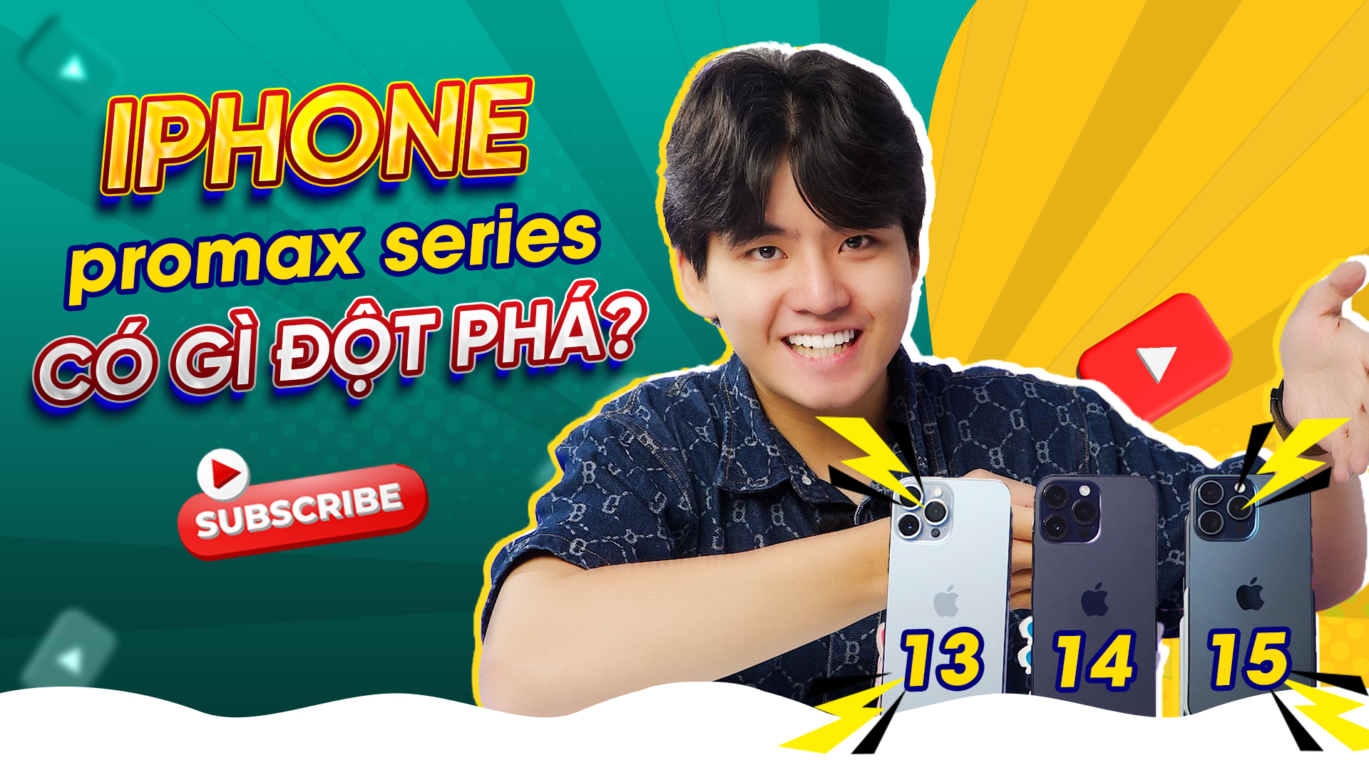IPhone 15promax vs IPhone 14promax? | Didonghanhphuc.vn #iphone15 #iphone14promax #iphone13promax