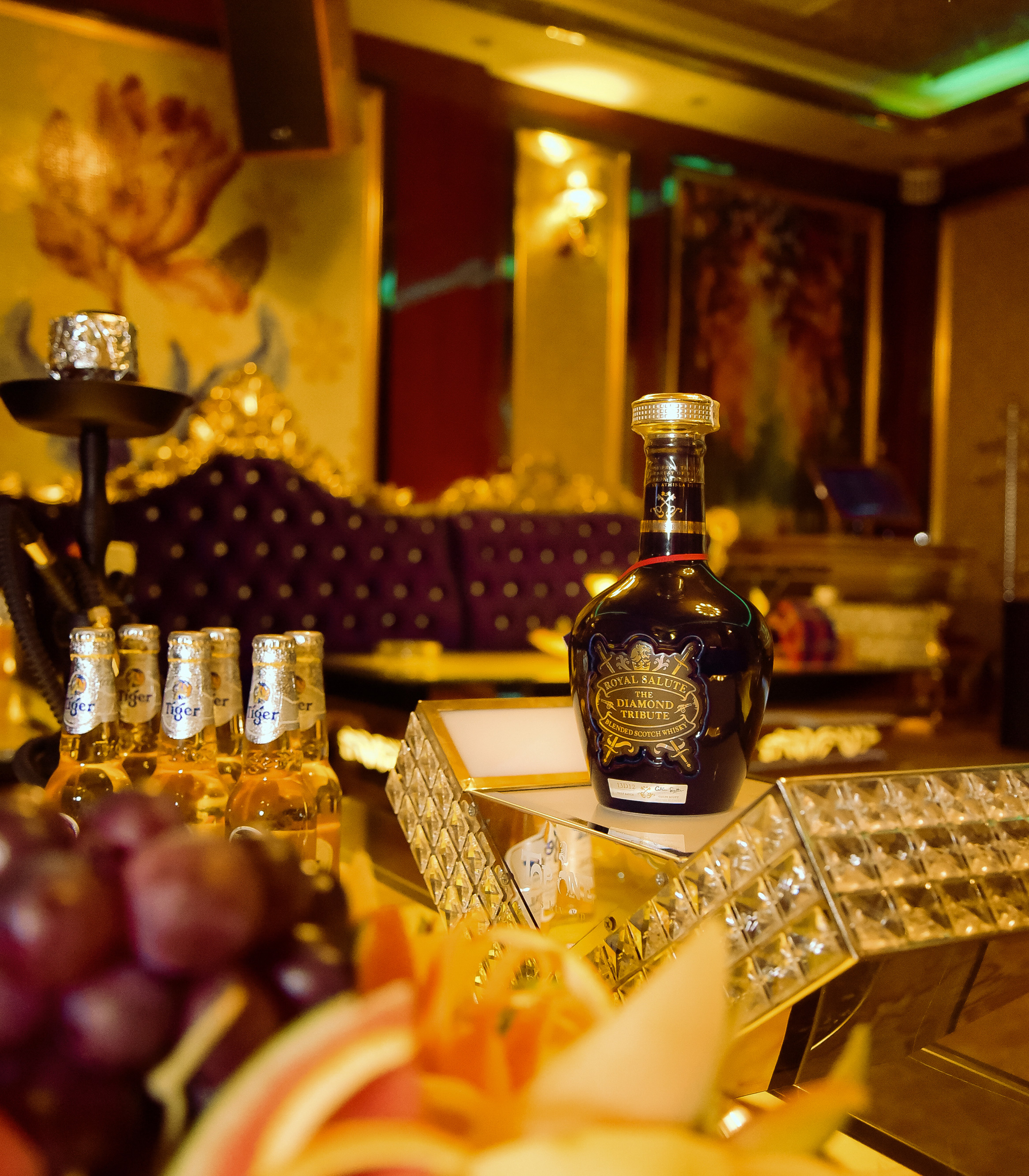 Menu Rượu Tây Thượng hạng