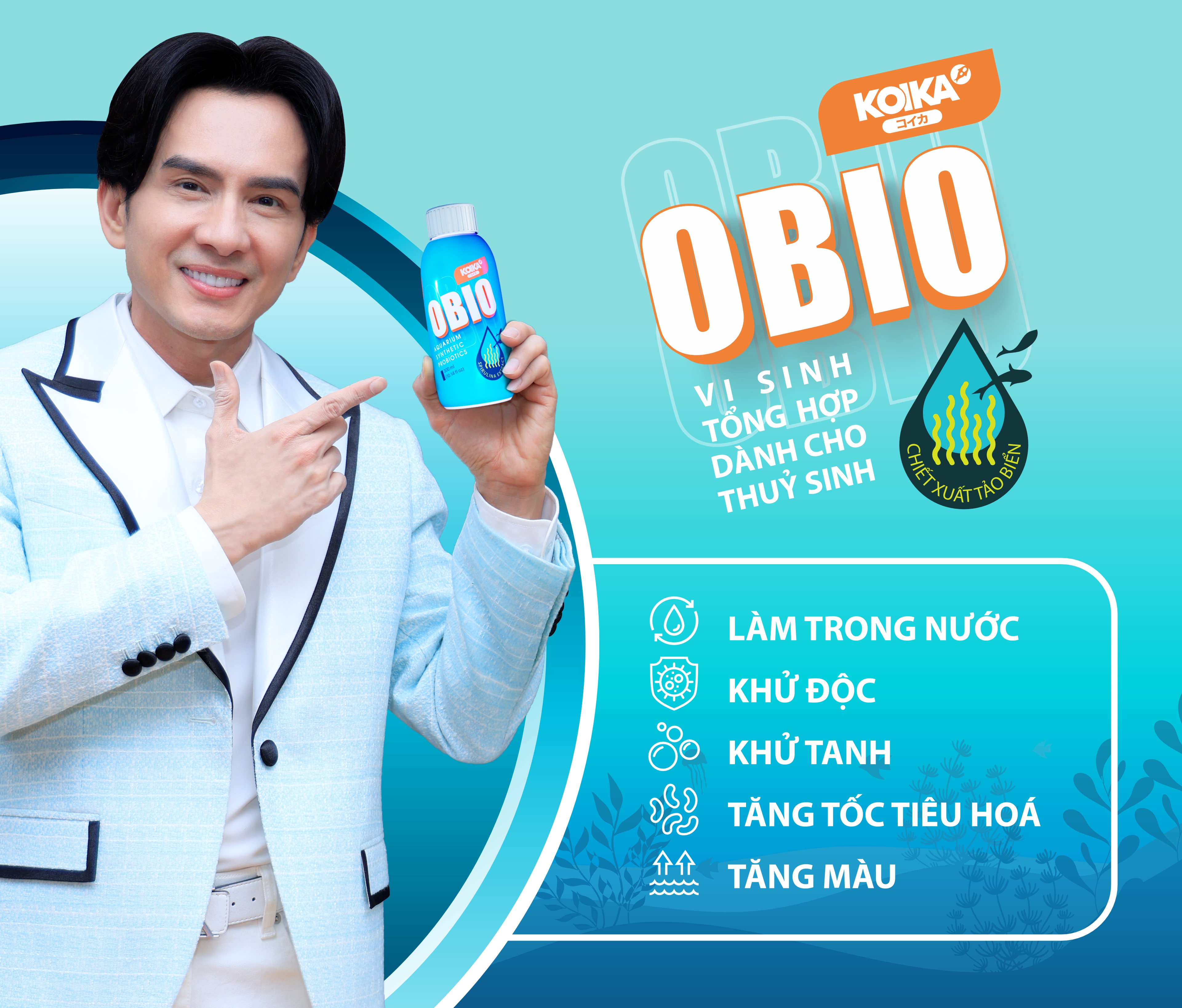 OBIO - Vi Sinh Tổng Hợp dành cho Cá và Tép cảnh