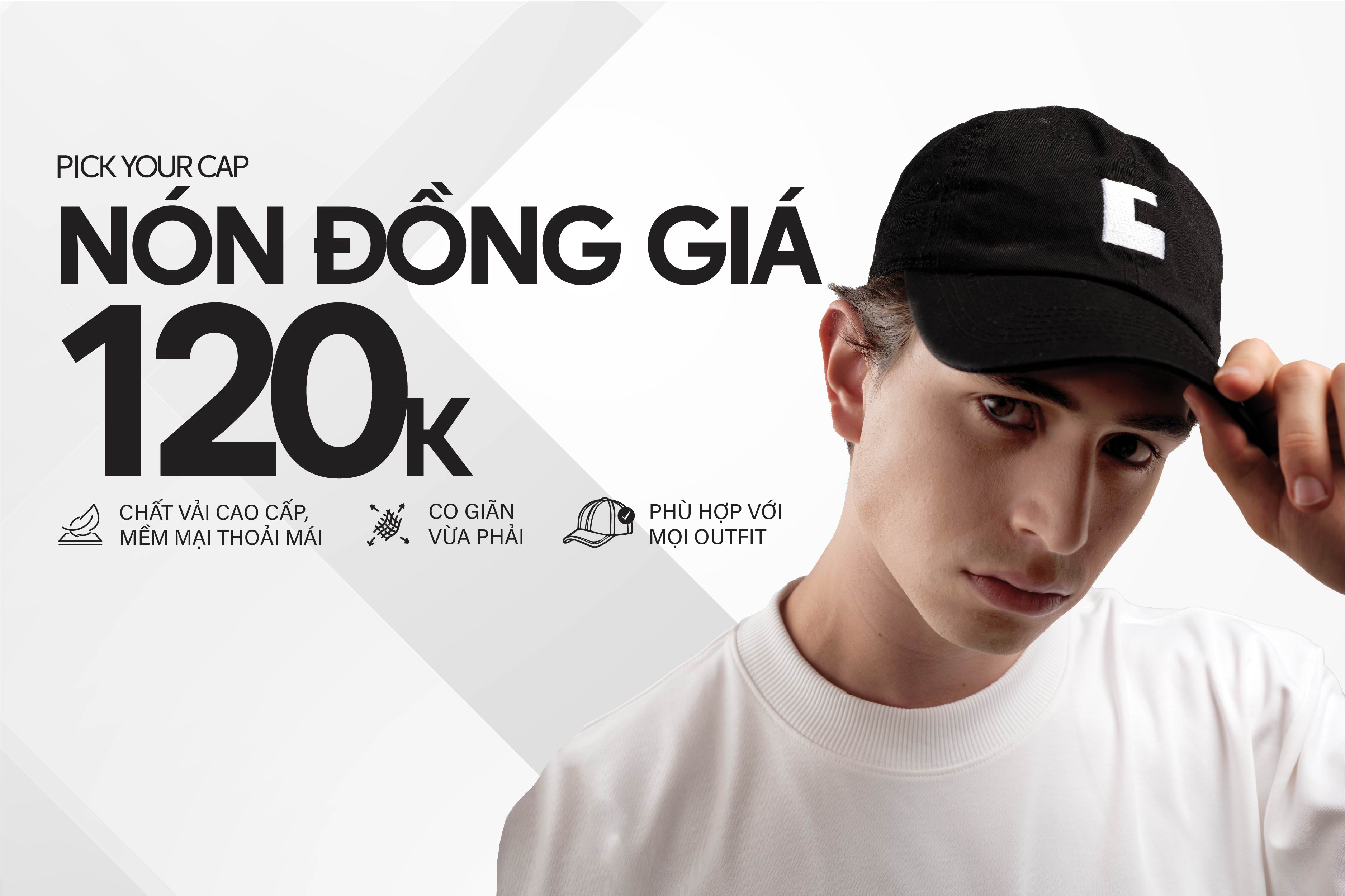 NÓN ĐỒNG GIÁ 120K