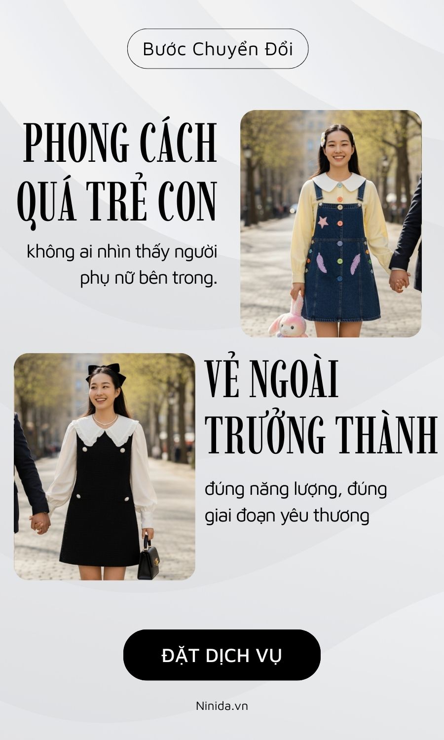 trẻ con> trưởng thành