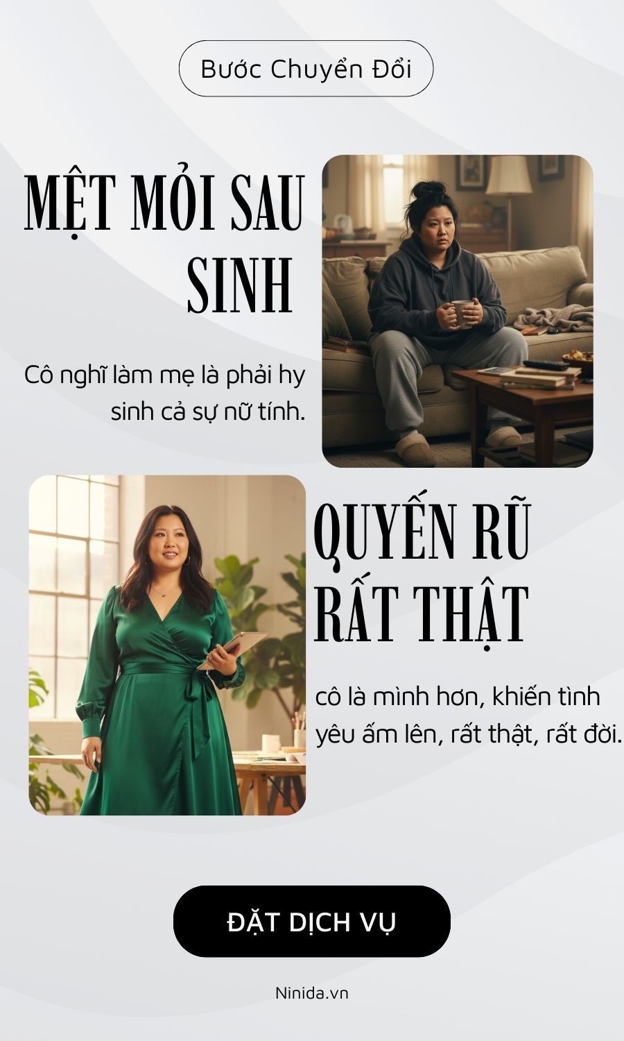 met mỏi- quyến rũ