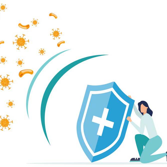 Khả năng tăng cường miễn dịch, tăng khả năng chống virut