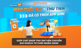 Giao thất bại, thu tiền hộ shop