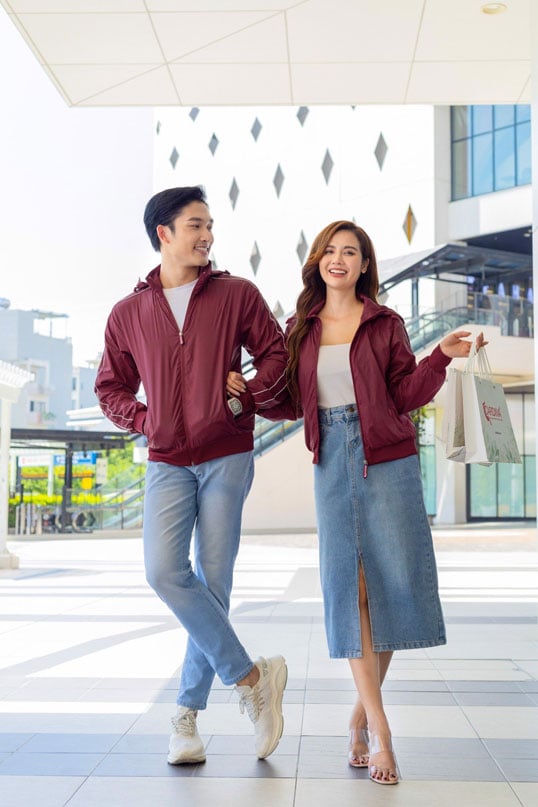 áo khoác gió đồng phục