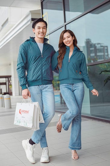 áo khoác gió đồng phục