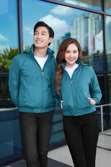 áo khoác gió đồng phục