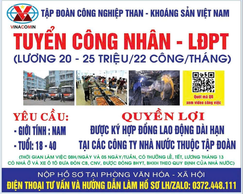 Website Tuyển dụng của Tập đoàn Công nghiệp Than - Khoáng sản Việt Nam