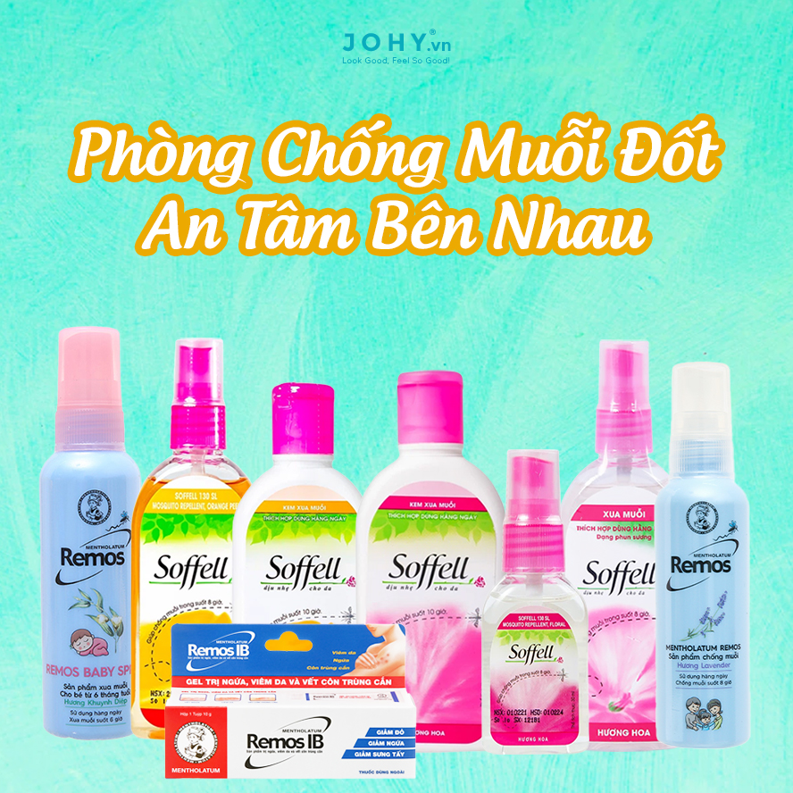Mua sản phẩm chống muỗi chính hãng tại Johy.vn