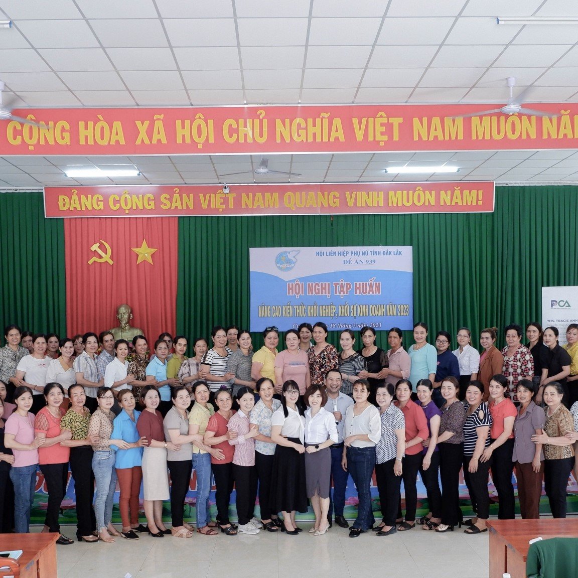 đào tạo khởi nghiệp cho hội LHPN đắk lắk tại huyện ku kuin