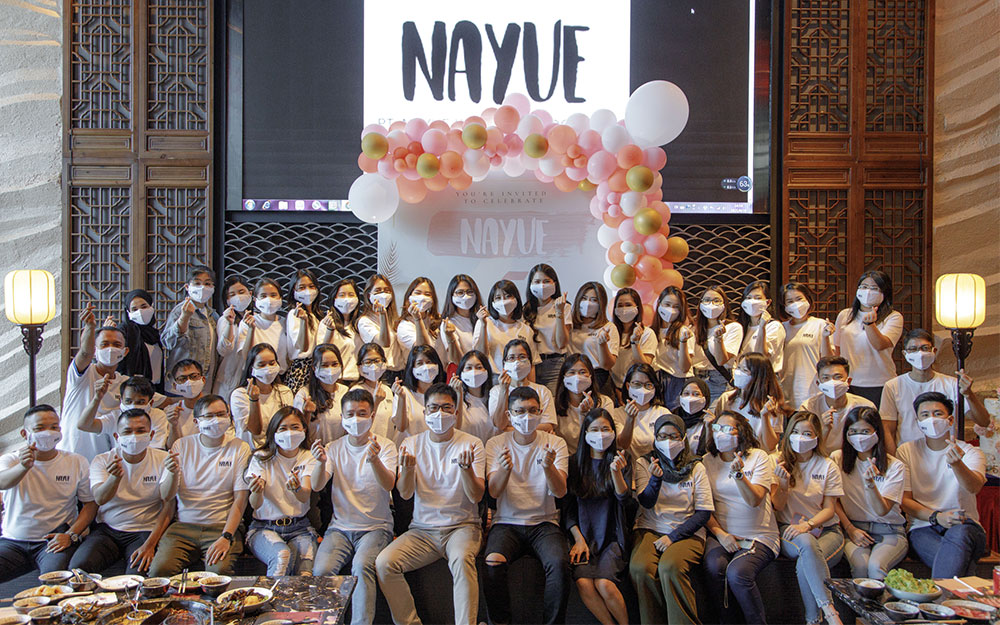 Đội ngũ Nayue không ngừng phát triển và lớn mạnh