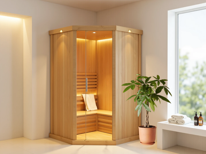 Sauna Cabin Góc