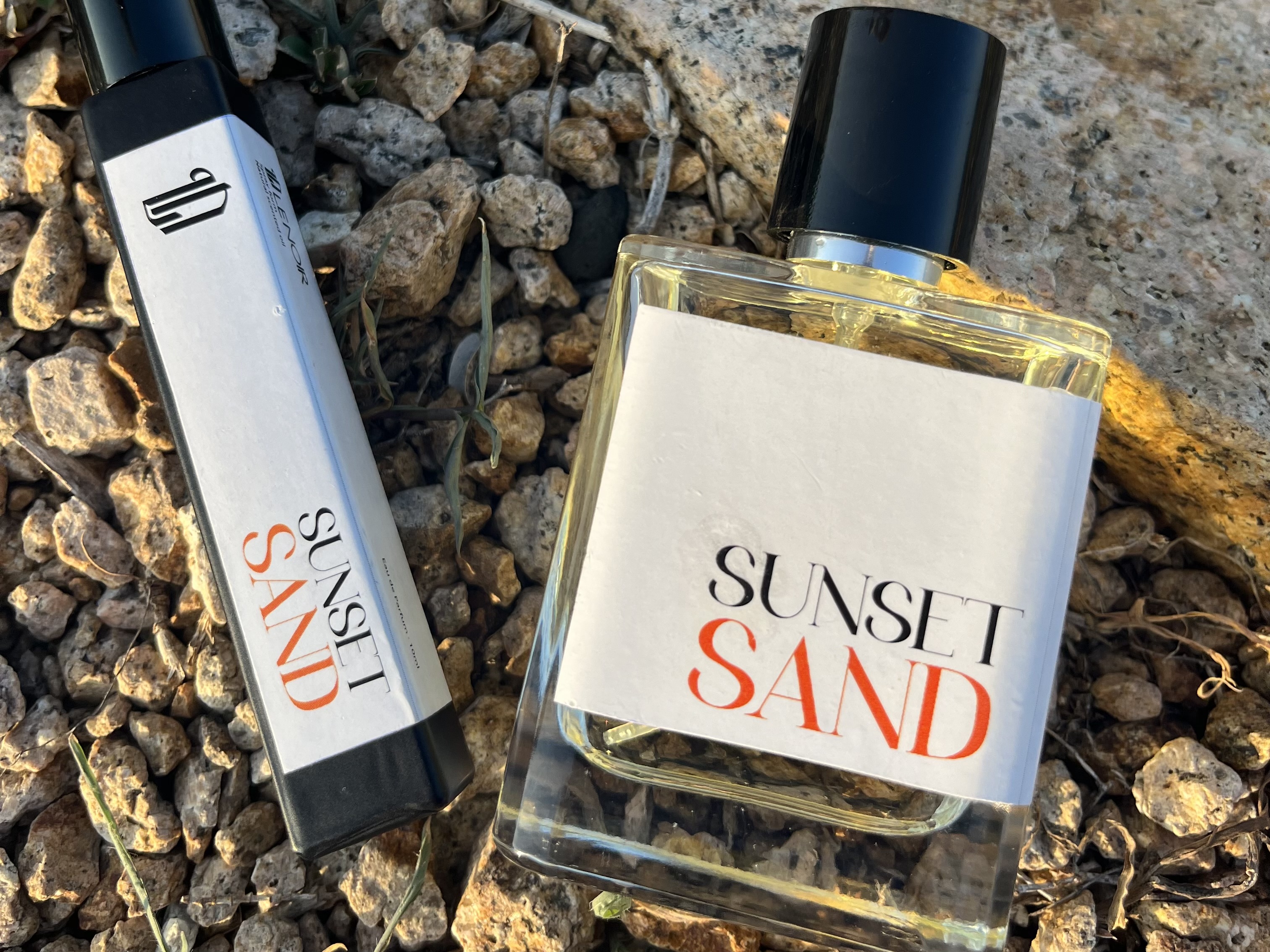 Sunset sand