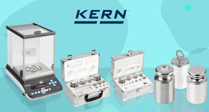 Kern - Quả cân, cân chuẩn, kính hiển vi