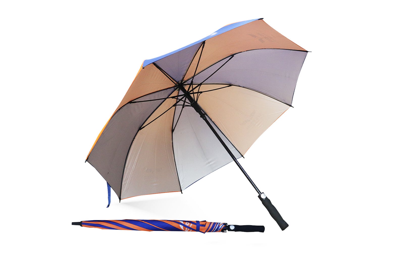 Ô dù cầm tay thẳng thân kèo Poli