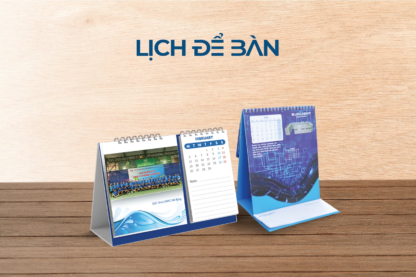 Lịch Để Bàn