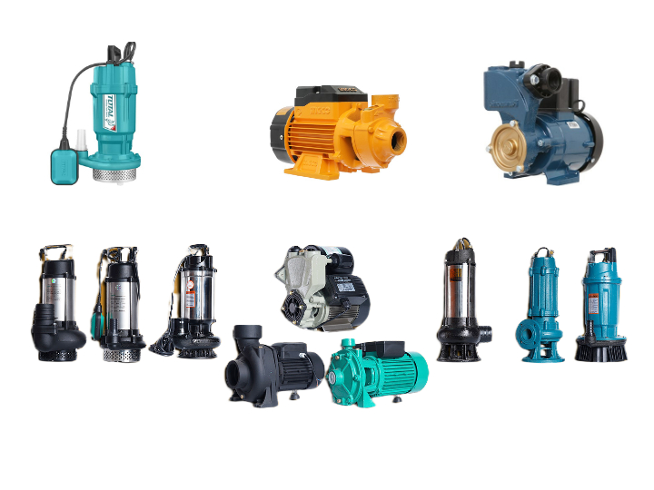 Các Loại Máy Bơm Nước