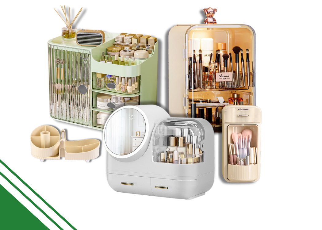 Tủ đựng mỹ phẩm, decor