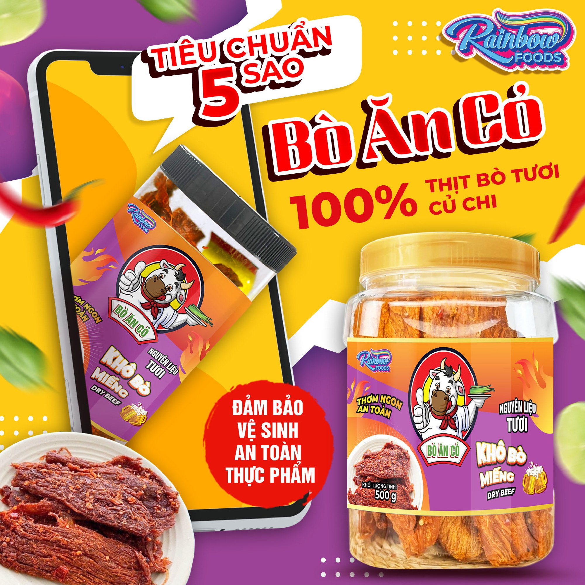 Khô Bò Miếng