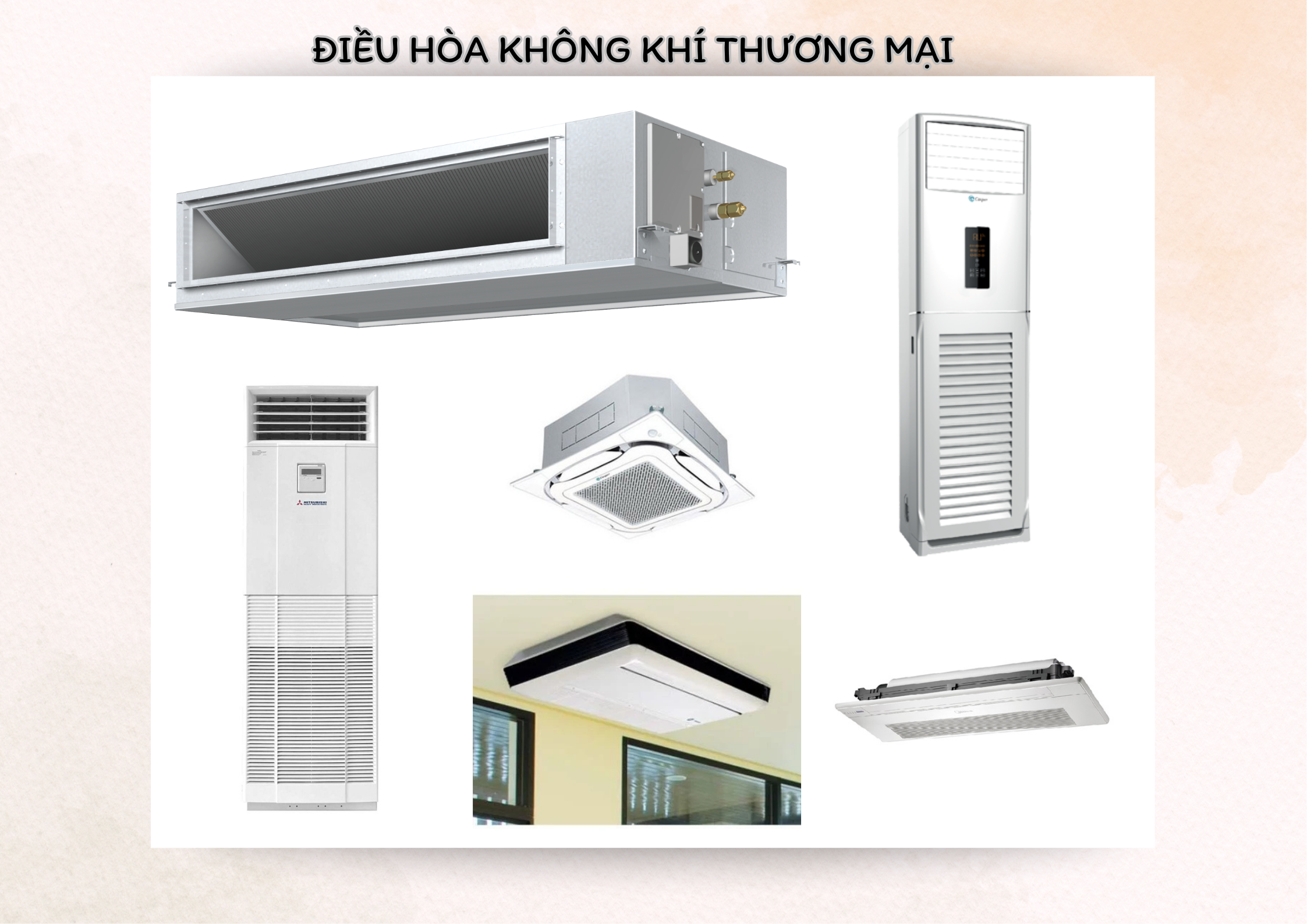 ĐIỀU HÒA KHÔNG KHÍ THƯƠNG MẠI